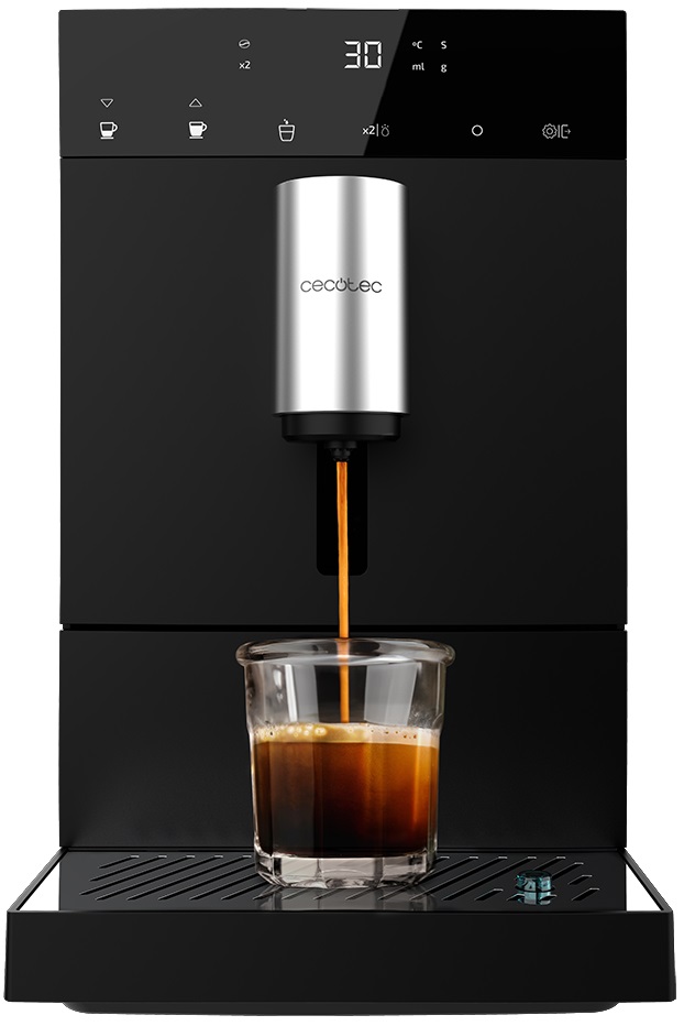 Máquina de Café Automática Cremmaet Commpact 1.1L 1350W (Preto)- CECOTEC