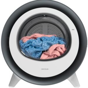 M?quina de Secar Roupa Bolero DressCode Dry 3500V Silver 3Kg (Branco/Prateado) - CECOTEC