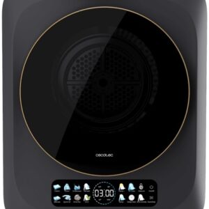 Máquina de Secar Roupa Compacta Bolero DressCode Dry 3400V 3Kg (Preto) - CECOTEC