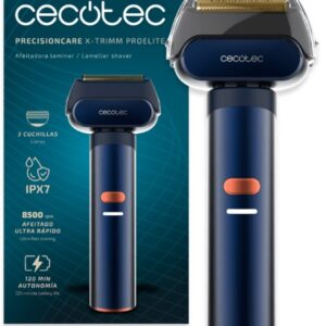 Máquina de Barbear PrecisionCare X-Trimm ProElite 1300mAh (Azul) - CECOTEC