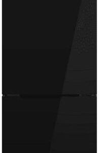Frigor?fico Combinado Bolero CoolMarket Combi 322i 322L No Frost (Black Glass) - CECOTEC