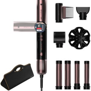 Modelador de Cabelo AirGlisse 8-EM-1 Flex 1400W (Preto) - CECOTEC