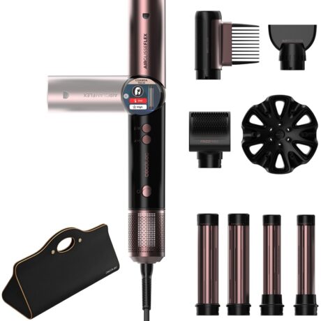 Modelador de Cabelo AirGlisse 8-EM-1 Flex 1400W (Preto) - CECOTEC