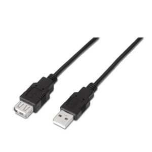Cabo USB Macho - F?mea (1 metro) - AISENS