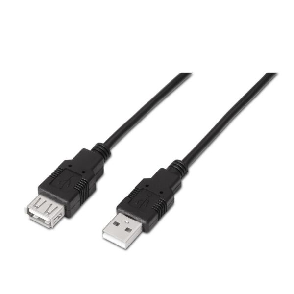 Cabo USB Macho - Fêmea (1 metro) - AISENS