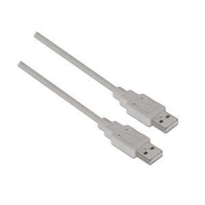 Cabo USB A 2.0 Macho - USB A 2.0 Macho (2 mts) - AISENS