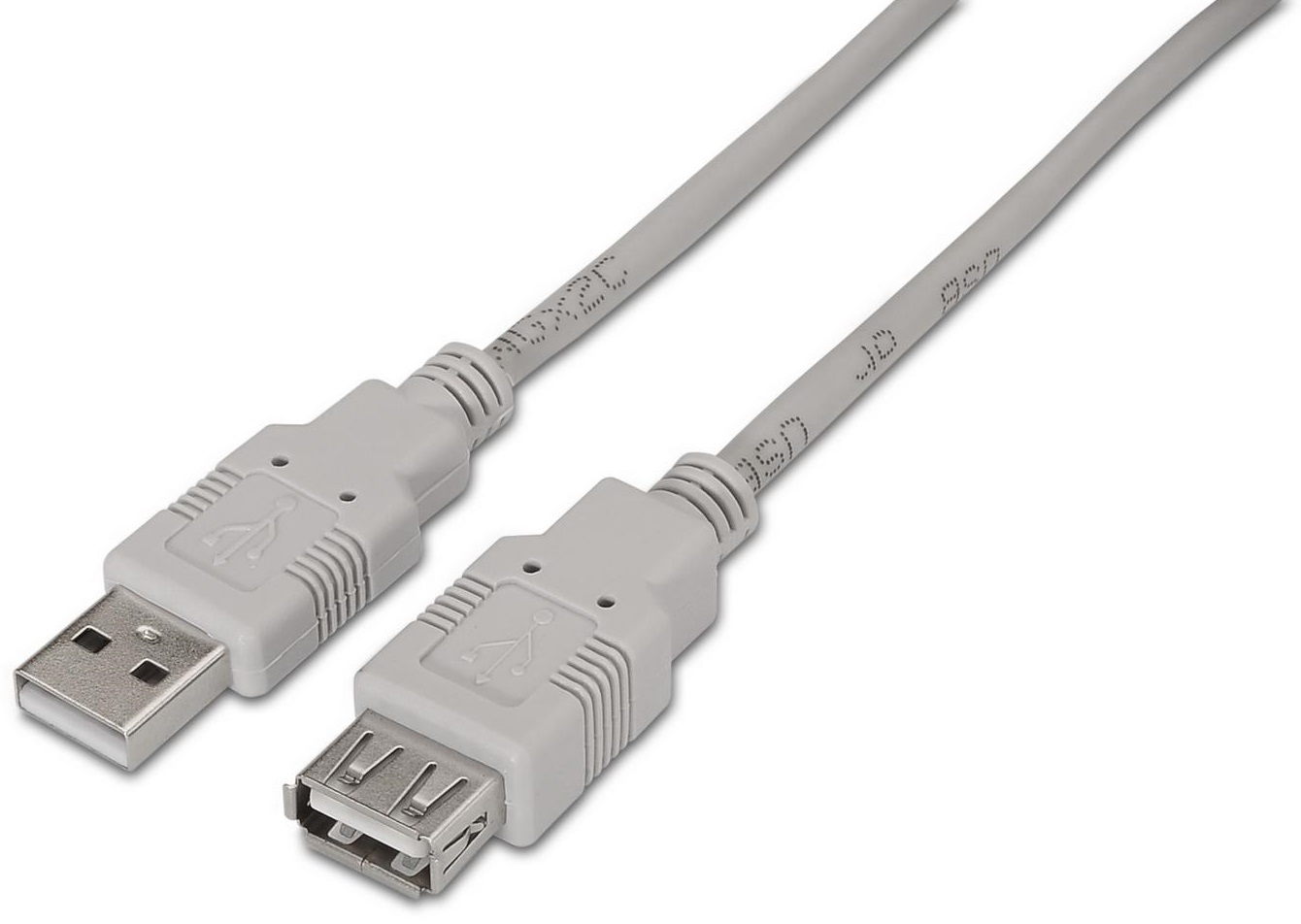 Cabo USB A Macho - USB A Fêmea 2.0 (1 metro) - AISENS
