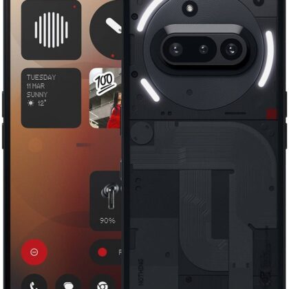 Smartphone Nothing Phone (3a) 5G 6.77 8GB/128GB Dual SIM (Preto)