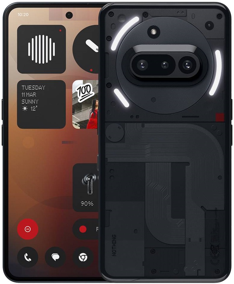 Smartphone Nothing Phone (3a) 5G 6.77 8GB/128GB Dual SIM (Preto)