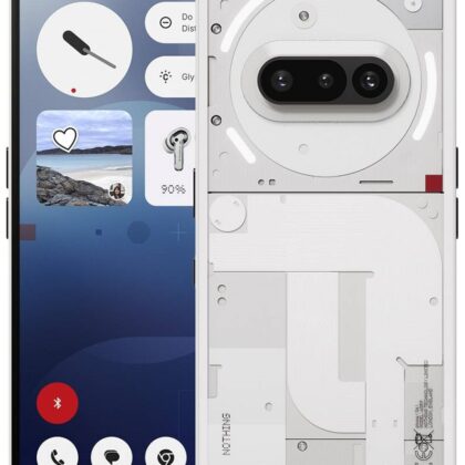 Smartphone Nothing Phone (3a) 5G 6.77 12GB/256GB Dual SIM (Branco)
