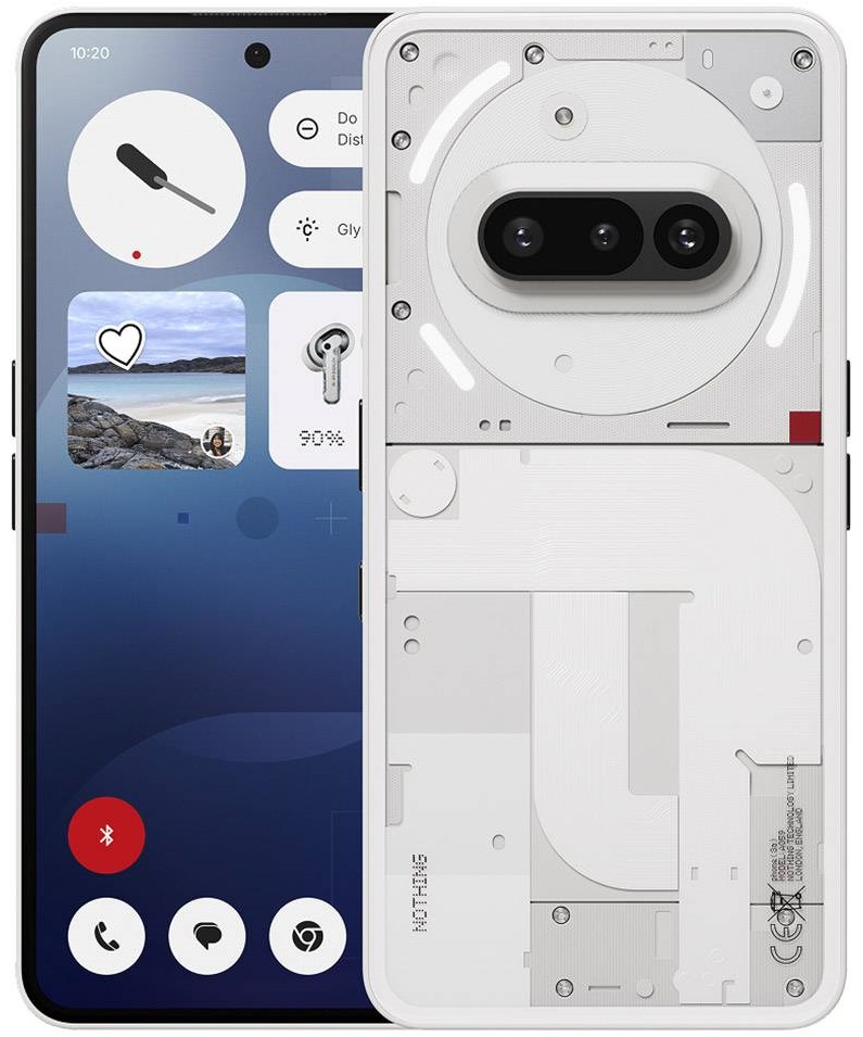 Smartphone Nothing Phone (3a) 5G 6.77 12GB/256GB Dual SIM (Branco)