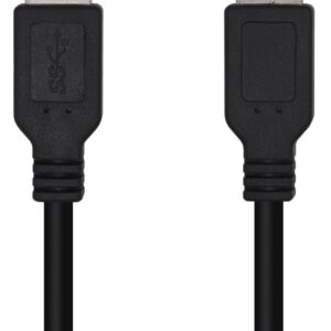 Cabo USB 3.0 A Macho - USB 3.0 A Macho (1 metro) - AISENS