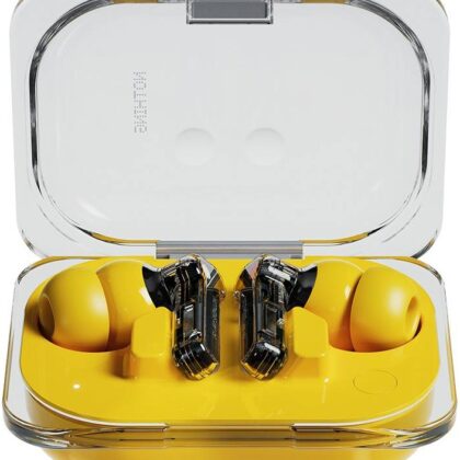 Auriculares Ear (a) ANC True Wireless Stereo (Amarelo) - NOTHING