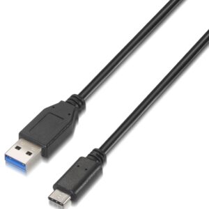 Cabo USB A 3.1 Macho - USB C 3.1 Macho (1 metro) - AISENS