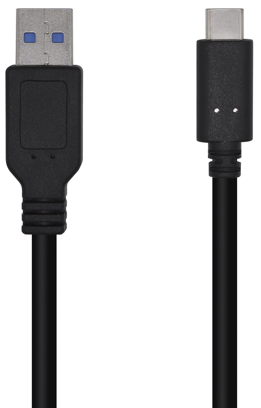 Cabo USB 3.1 C Macho - USB 3.1 A Macho (50cm) - AISENS