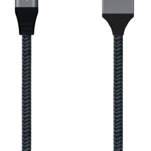 Cabo USB 3.2 USB-C Macho - USB-A Macho Cinzento (2 metros) - AISENS