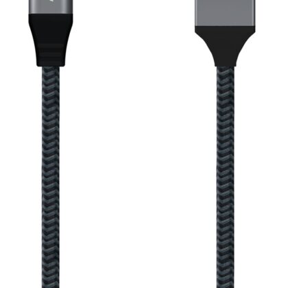 Cabo USB 3.2 USB-C Macho - USB-A Macho Cinzento (2 metros) - AISENS