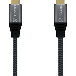Cabo USB-C Macho - USB-C Macho (2 metros) - AISENS