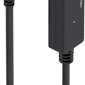 Cabo Extens?o Amplificado USB-C 3.2 Preto (5mts) - AISENS