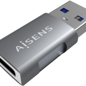 Mini Adaptador USB-C F?mea - USB 3.2 Macho - AISENS