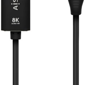 Cabo Conversor USB-C Macho - Displayport 8K Macho Preto (1,8 mts) - AISENS