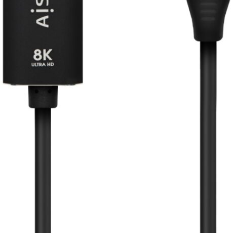 Cabo Conversor USB-C Macho - Displayport 8K Macho Preto (1,8 mts) - AISENS