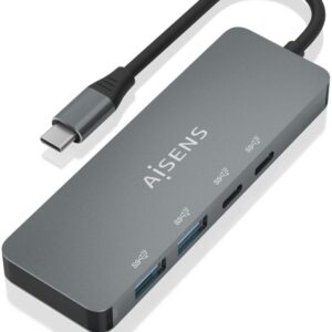 Hub USB-C 3.2 (2x USB-C e 2x USB-A Fêmeas) - AISENS