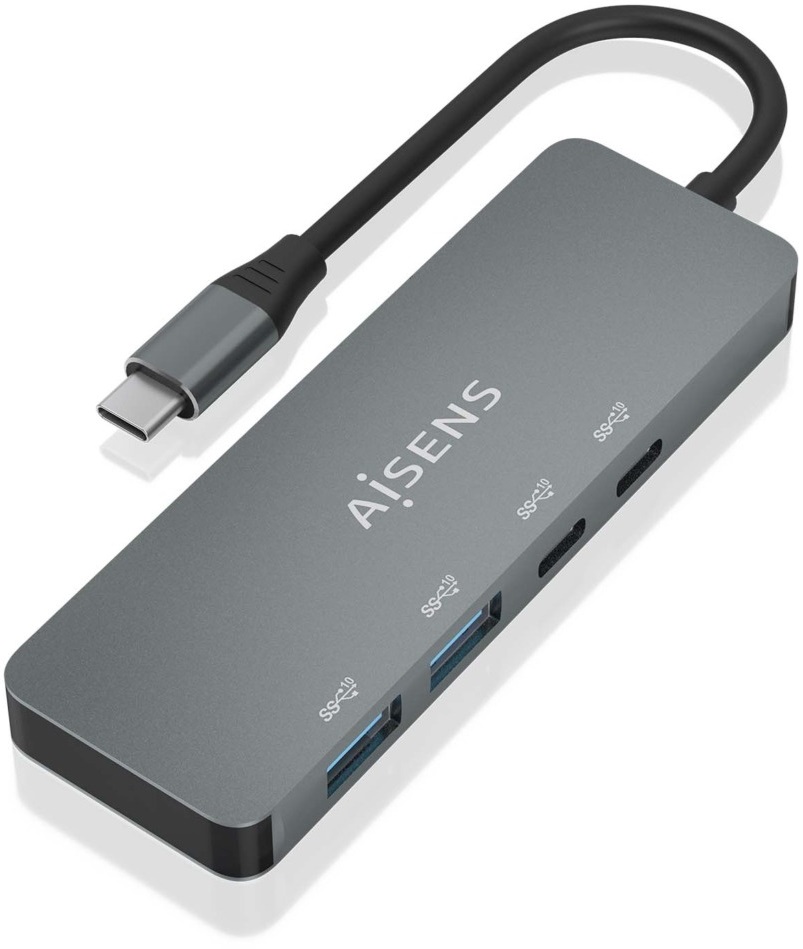 Hub USB-C 3.2 (2x USB-C e 2x USB-A Fêmeas) - AISENS