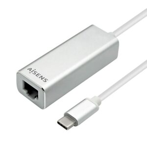 Adaptador USB C 3.0 Macho - RJ45 Fêmea (15cm) - AISENS