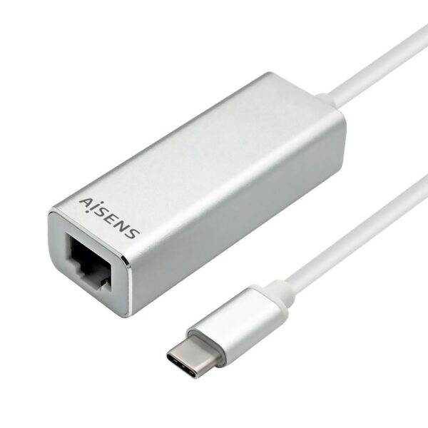 Adaptador USB C 3.0 Macho - RJ45 Fêmea (15cm) - AISENS