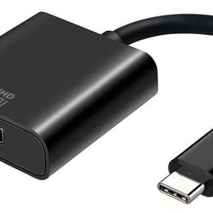 Adaptador de Vídeo USB C Macho - HDMI Fêmea (15cm) - AISENS