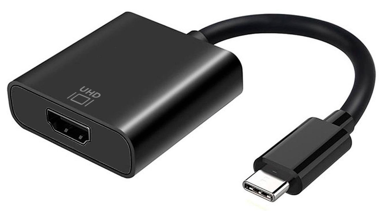 Adaptador de Vídeo USB C Macho - HDMI Fêmea (15cm) - AISENS