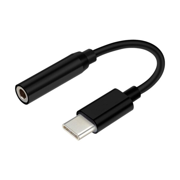 Adaptador USB C Macho - Jack 3,5mm Fêmea (15cm) - AISENS