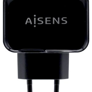 Carregador 2x USB 5V/3.4A 17W AI (Preto) - AISENS