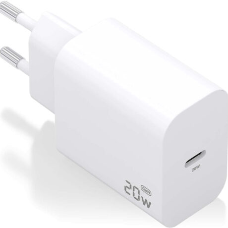 Carregador GaN 20W 1x USB-C PD3.0 (Branco) - AISENS