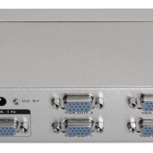 Splitter VGA - 4x VGA WQXGA (Cinzento) - AISENS