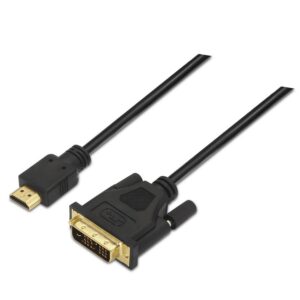 Cabo Adaptador DVI Macho - HDMI Macho (1,8 mts) - AISENS