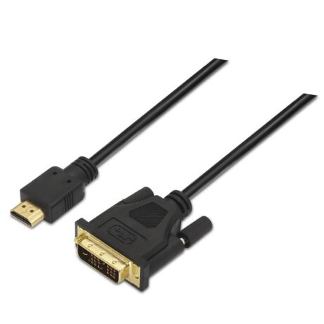 Cabo Adaptador DVI Macho - HDMI Macho (1,8 mts) - AISENS