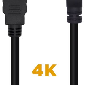 Cabo HDMI V2.0 Macho - Macho 4K 60Hz (1 metro) - AISENS