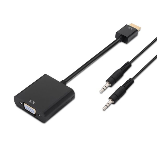 Conversor HDMI Macho - SVGA Fêmea c/ Áudio - AISENS