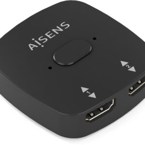 Switch HDMI 4K 60Hz (2 Entradas 1 Sa?da) - AISENS