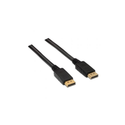 Cabo Displayport Macho para Displayport Macho Aisens 2m Preto