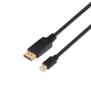 Cabo Mini DisplayPort Macho - DisplayPort Macho (2 mts) - AISENS