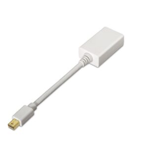 Adaptador Mini DisplayPort Macho - HDMI F?mea (Branco) - AISENS