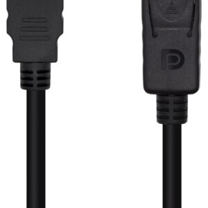 Cabo Displayport Macho - HDMI Macho (5 mts) - AISENS