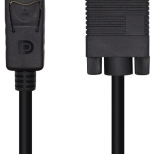 Cabo Conversor Displayport Macho - VGA Macho (3 mts) - AISENS