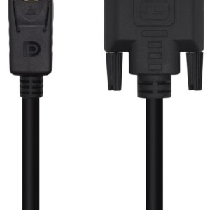 Cabo Conversor Displayport Macho - DVI Macho (3 mts) - AISENS