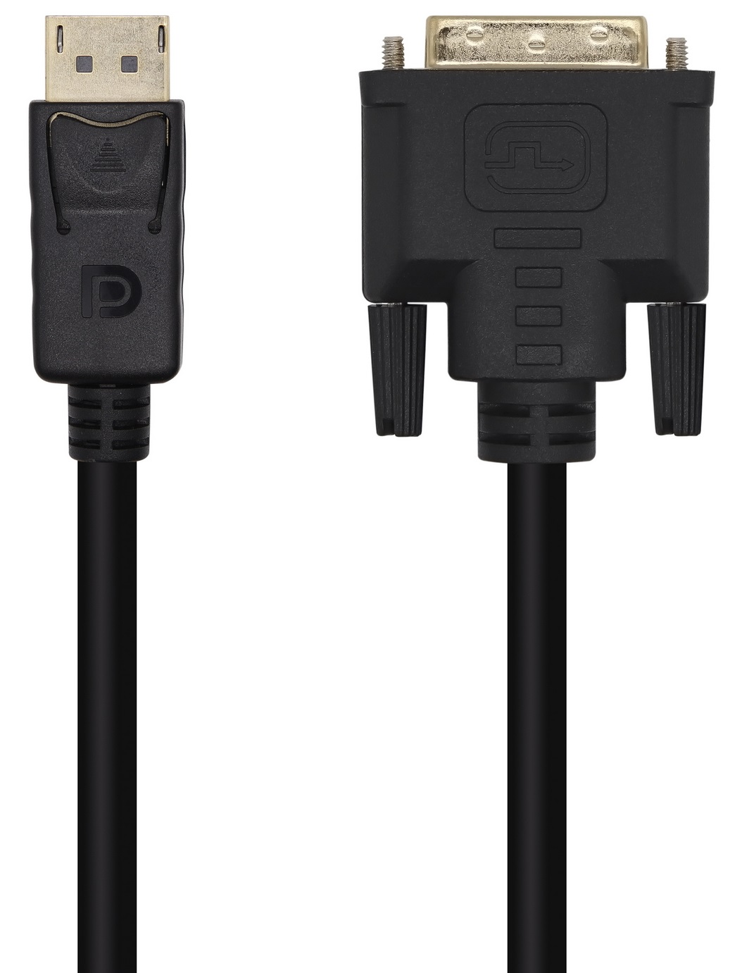 Cabo Conversor Displayport Macho - DVI Macho (3 mts) - AISENS