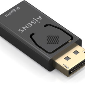 Conversor DisplayPort p/ HDMI 4K 30Hz (Preto) - AISENS