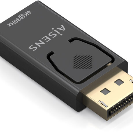 Conversor DisplayPort p/ HDMI 4K 30Hz (Preto) - AISENS